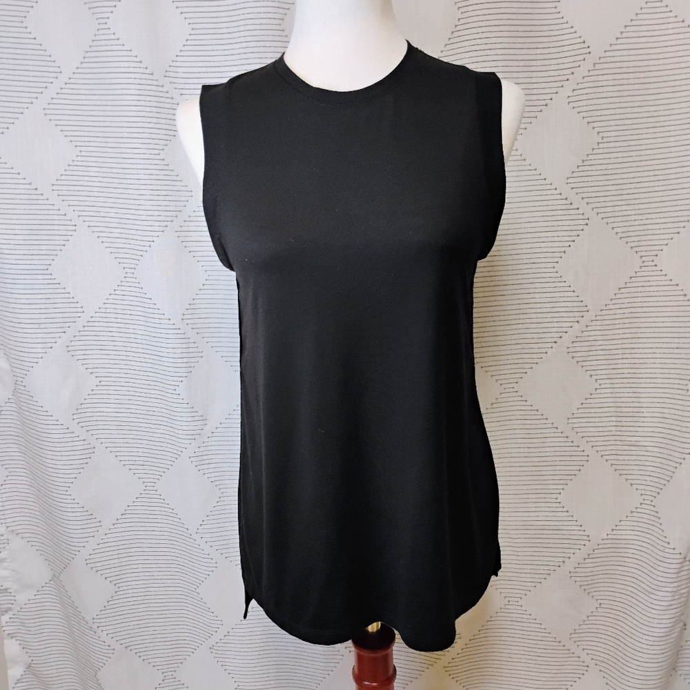 Athletic Works Sleeveless Black Top Tank